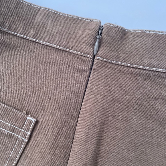 Oak + Fort Green Cargo Mini Skirt - Picture 3 of 4